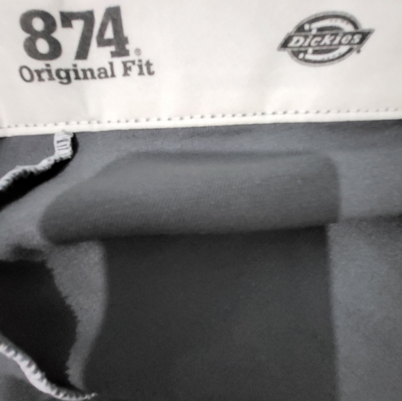Dickies Men's Orginal Fit Charcoal Grey Work Pants Size 50W30L NWOT - Picture 4 of 7